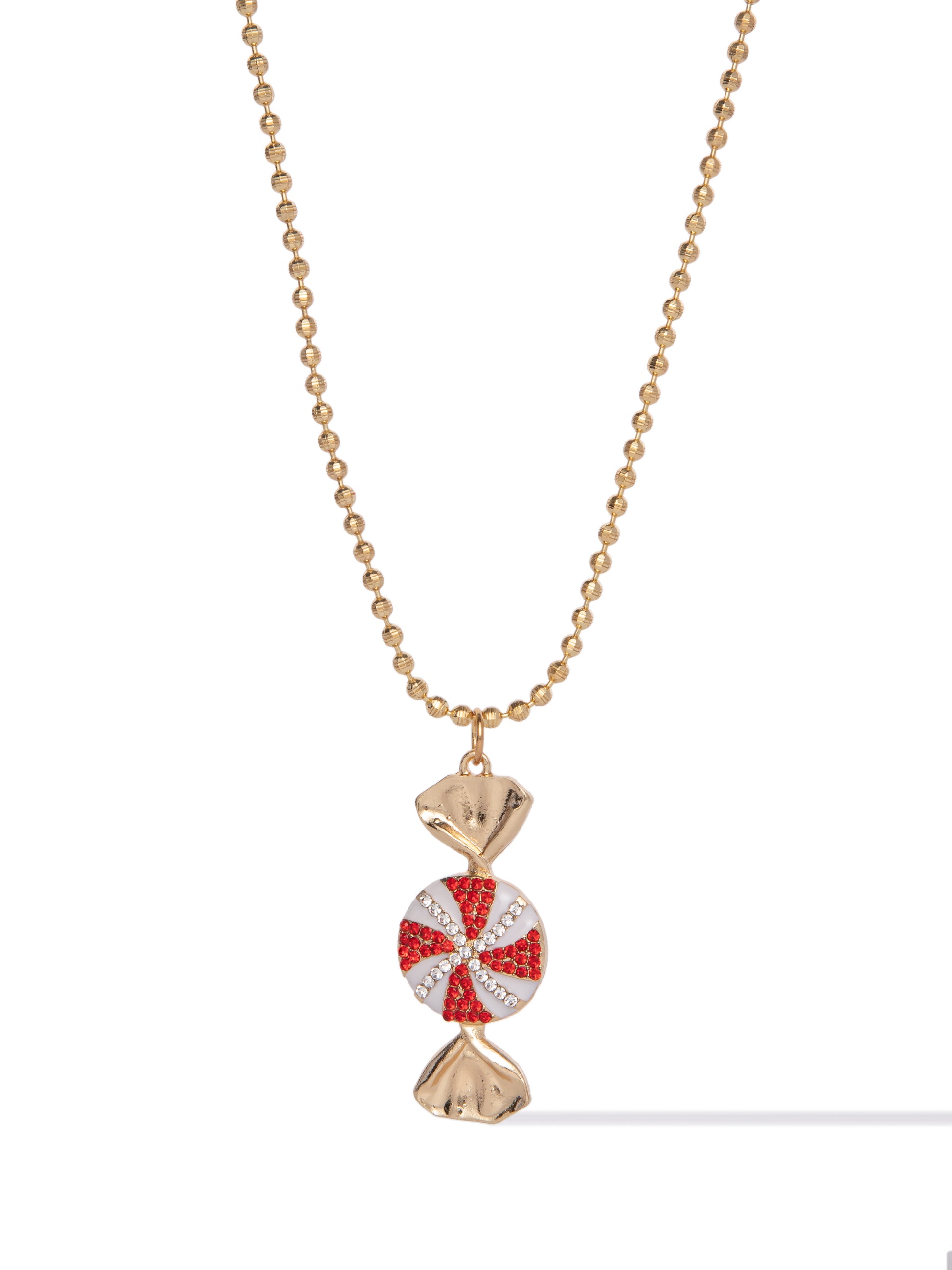 Santa's Candy Necklace - Gold