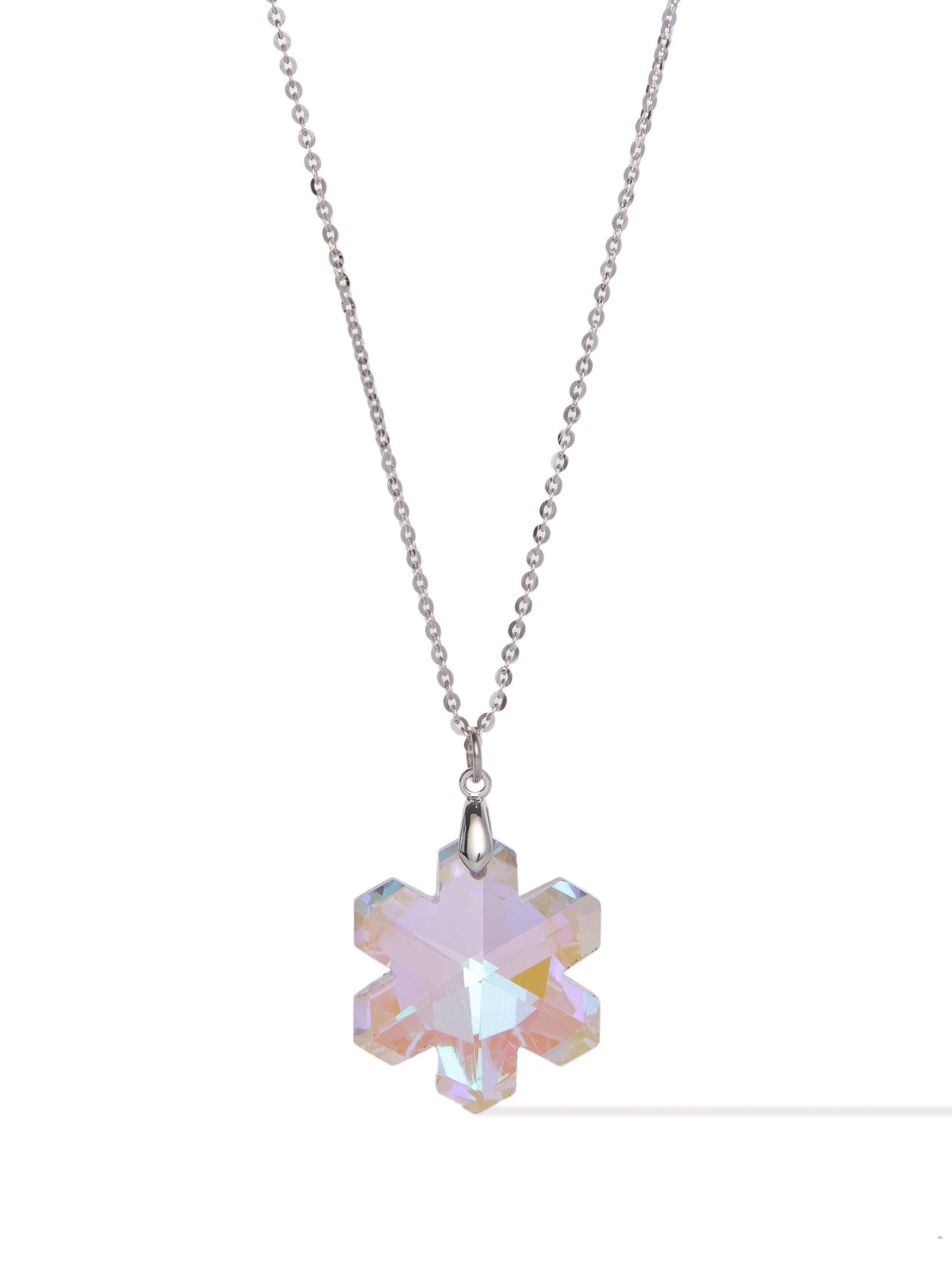Santa's Sparkle Necklace - Lilac Mist