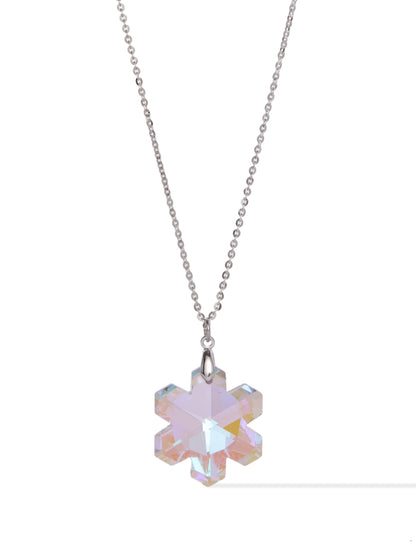 Santa's Sparkle Necklace - Lilac Mist