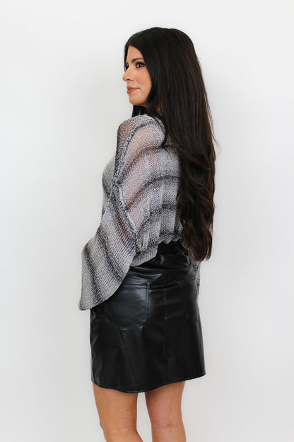 Inspired By True Love Faux Leather Skirt