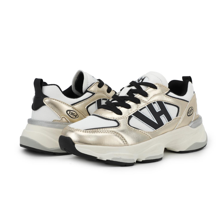 Vintage Havana Dash Sneakers - Washed Gold Black