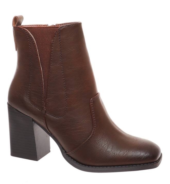 Cammy Ankle Booties - Whiskey