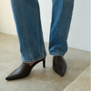 Garret Heel Mules - Coffee
