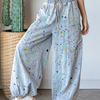 Walk And Chew Gum Pants - Blue