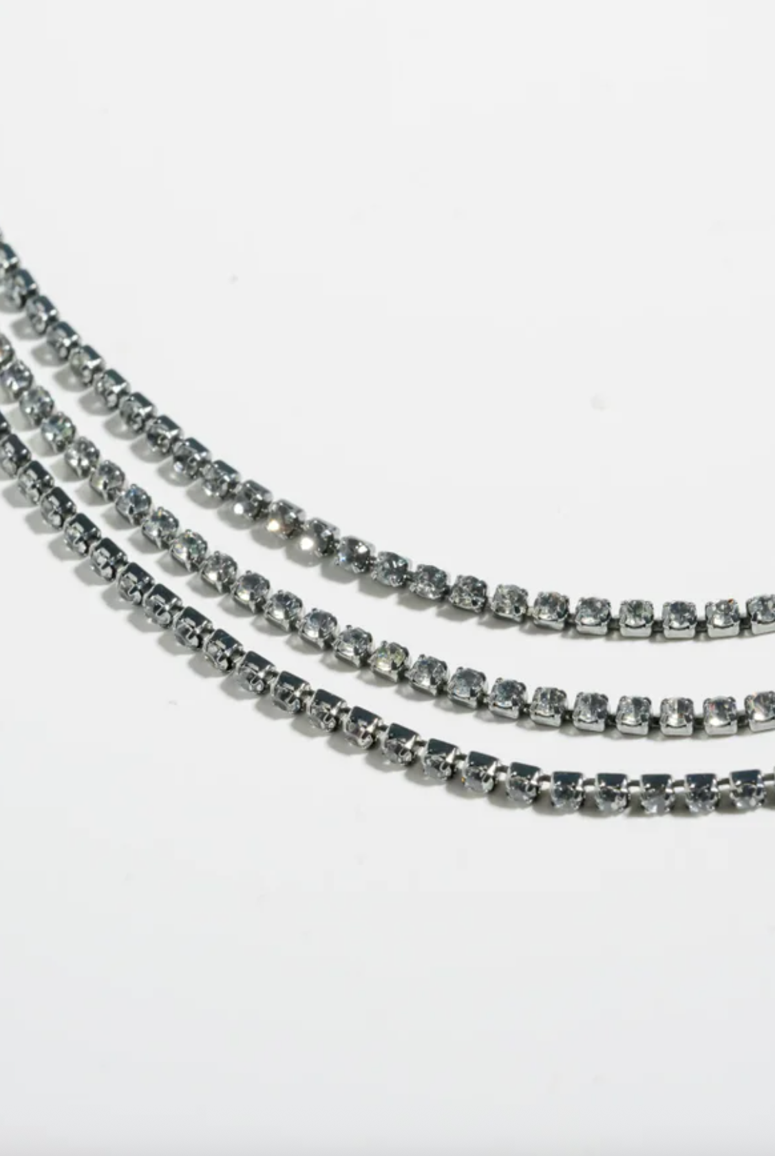 Stitches Necklace - Metallic Shade
