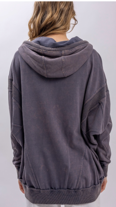 Take A Moment Hooded Jacket - 2 Colors!