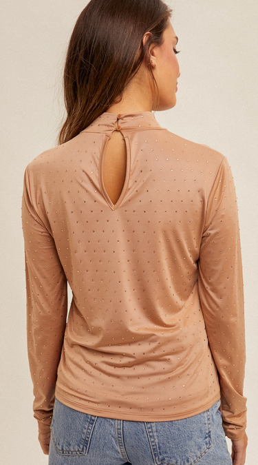 Rhinestone Chiller Top - 2 Colors!