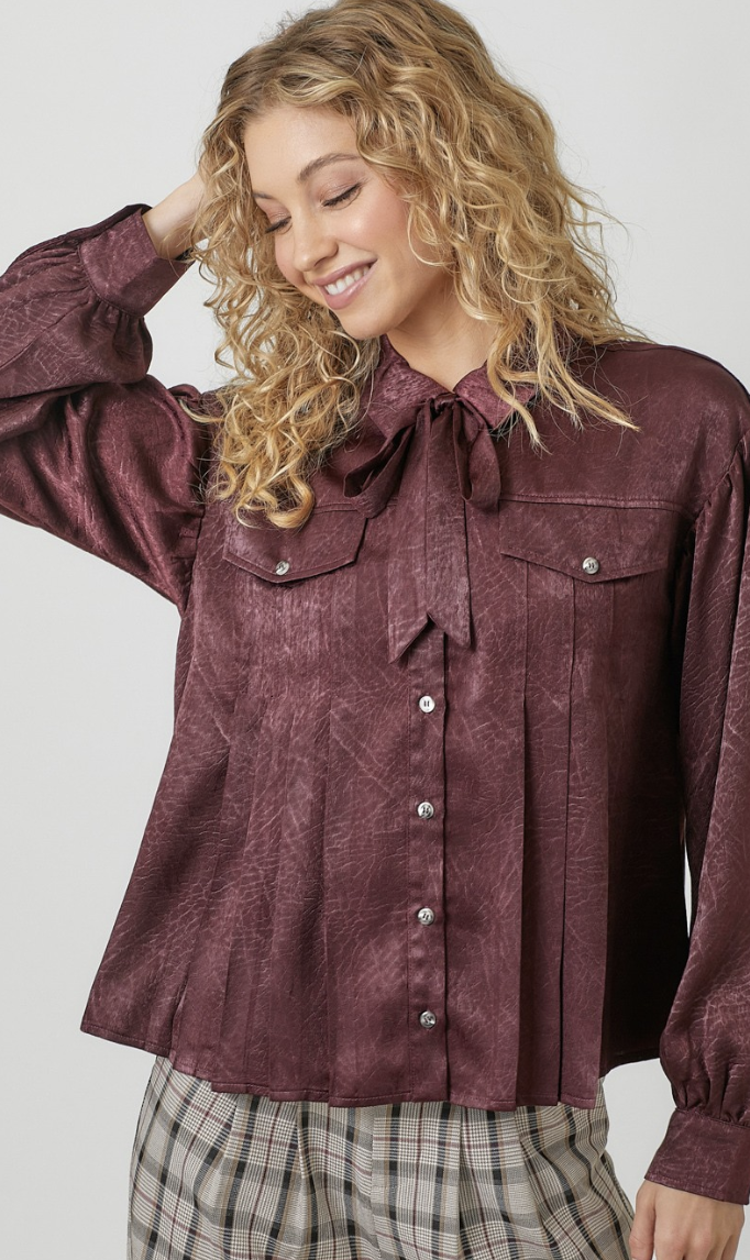 Tied Up On You Top - 2 Colors!