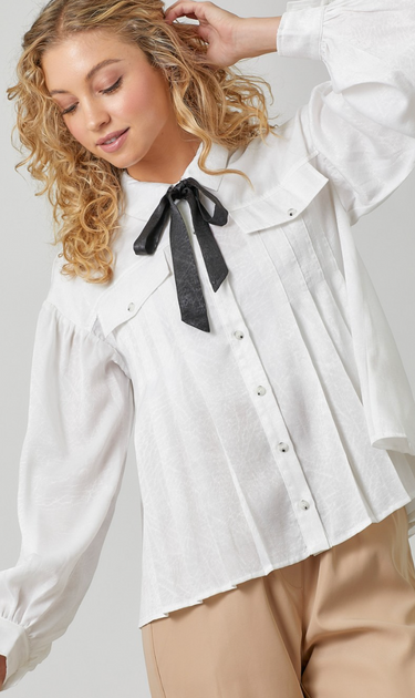 Tied Up On You Top - 2 Colors!