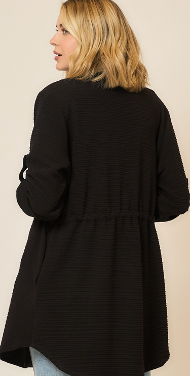 Crinkle Cut Jacket - 2 Colors!