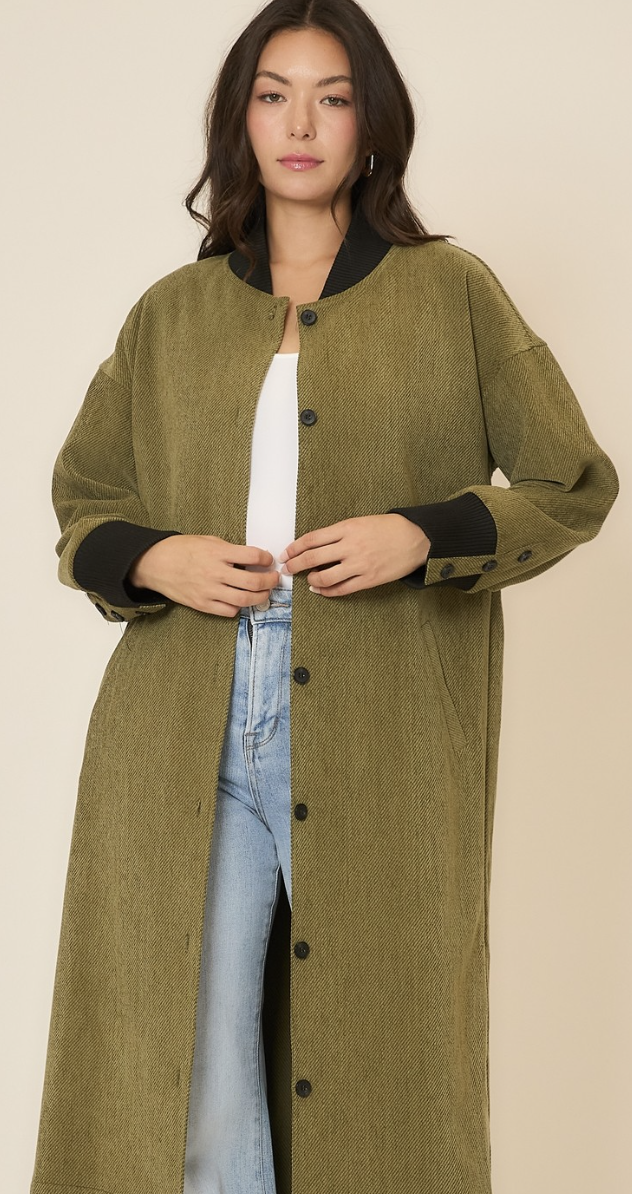 Deploy The Corduroy Coat - 2 Colors!