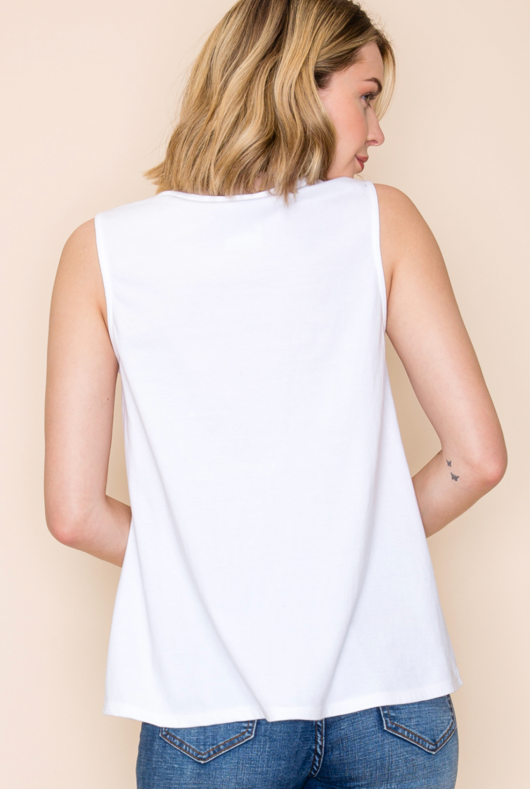 Dazzle Me Floral Tank Top - 3 Colors!