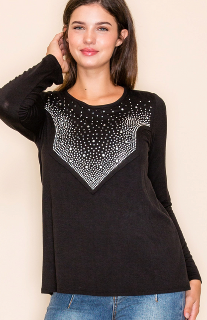 The Dazzle Lane Top - 3 Colors!