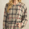 Wonders Of Love Plaid Hoodie