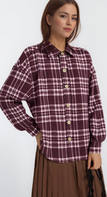 Plaid About You Shacket