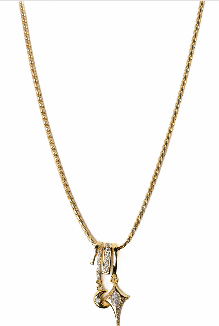 Tiny North Star Necklace