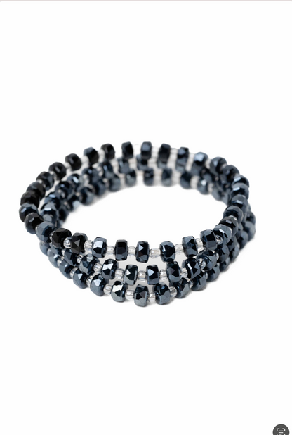 Mini Wild Thoughts Bracelet Set - Midnight