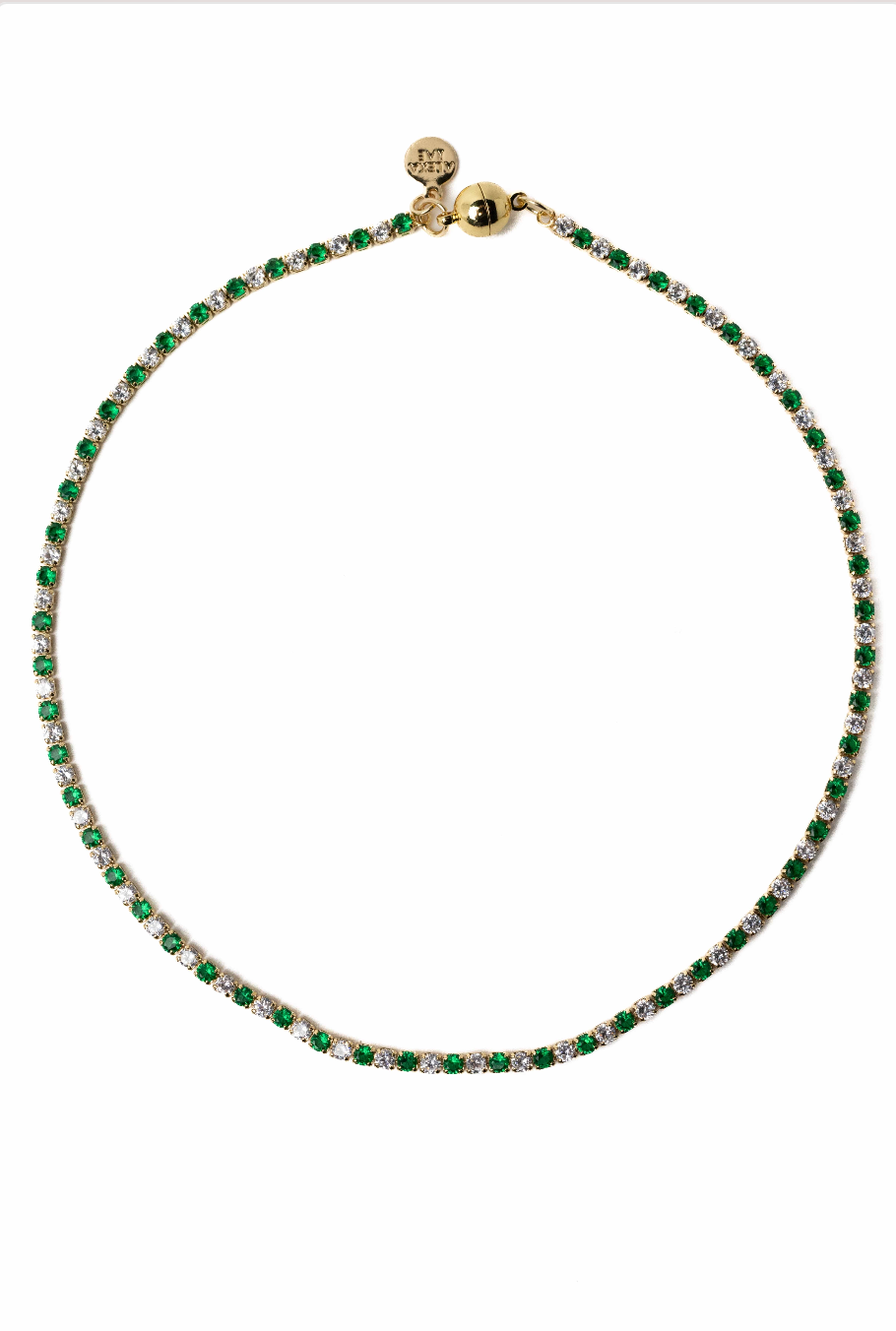 Snowspell Necklace - Emerald