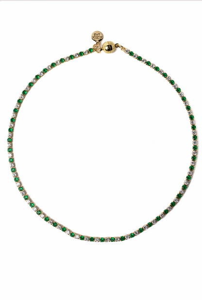 Snowspell Necklace - Emerald