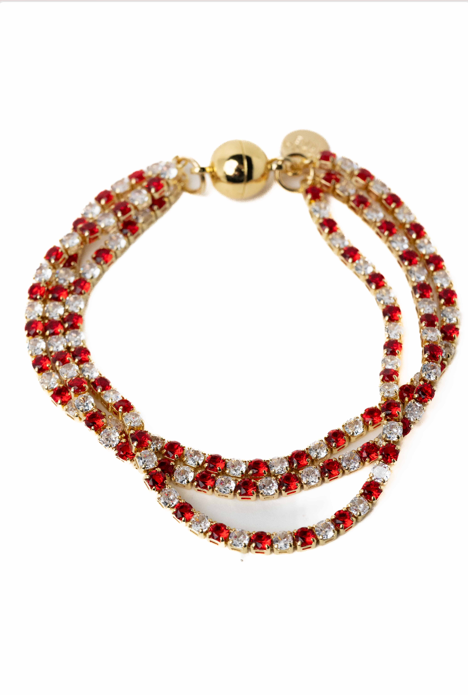 Snowspell Bracelet - Ruby