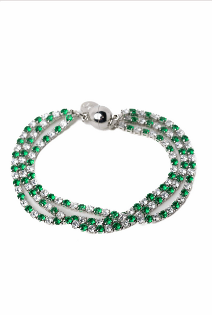 Snowspell Bracelet - Emerald