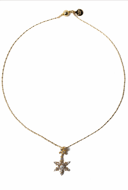 It's A Wonderful World Necklace - Snowflake