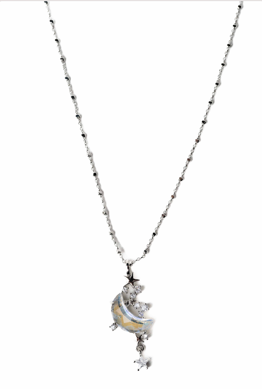 It's A Wonderful World Necklace - Moonlight Glow