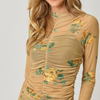Flirty Floral Mesh Top - 2 Colors!