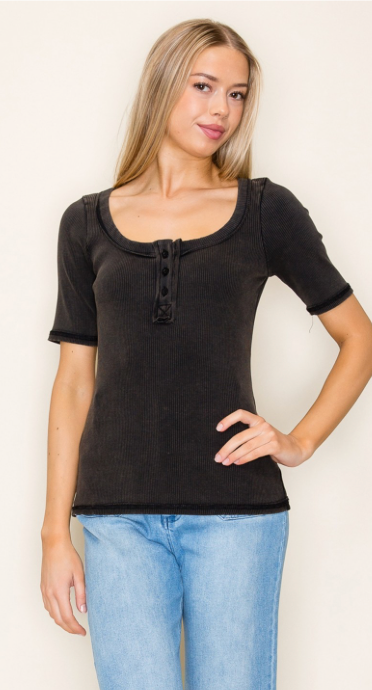 On The Soft Side Top - 2 Colors!