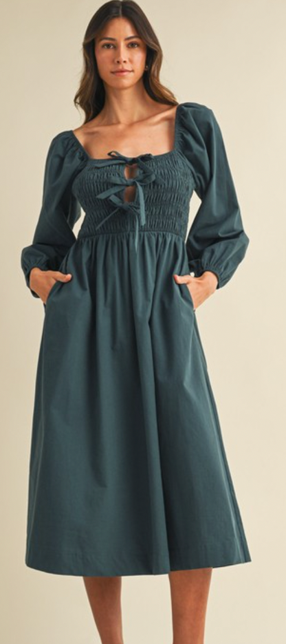 Smock It Like I Talk It Dress - 2 Colors!