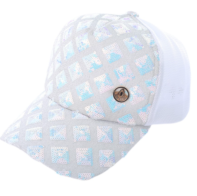 White Diamond Trucker Hat