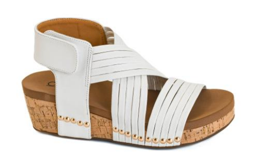 Corky's Good For You Wedge - Ivory