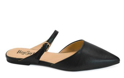 Corky's Wanna Grab Drinks Flats - Black