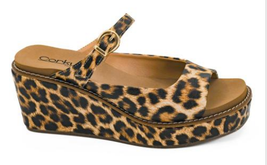 Corky's Treat Yourself Wedge - Leopard