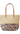 Straw Braided Leopard Tote Bags