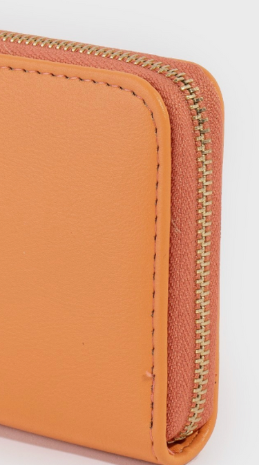 Solid Rectangle Zip Wallets - Multiple Colors!