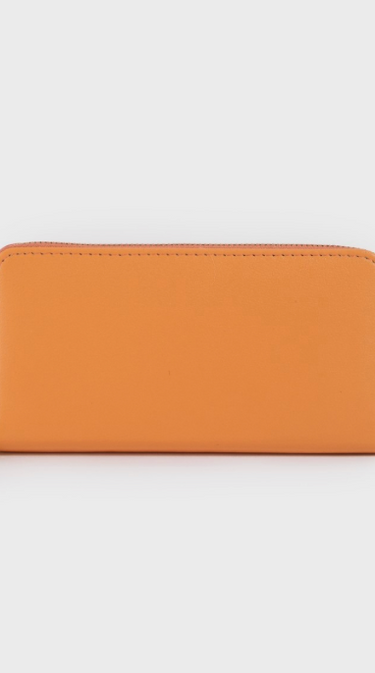 Solid Rectangle Zip Wallets - Multiple Colors!
