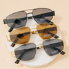 Double Bridge Rectangle Sunglasses - Multiple Colors!