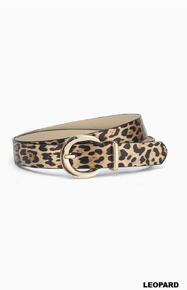 Pinned Gold Buckle Belt - 4 Colors!