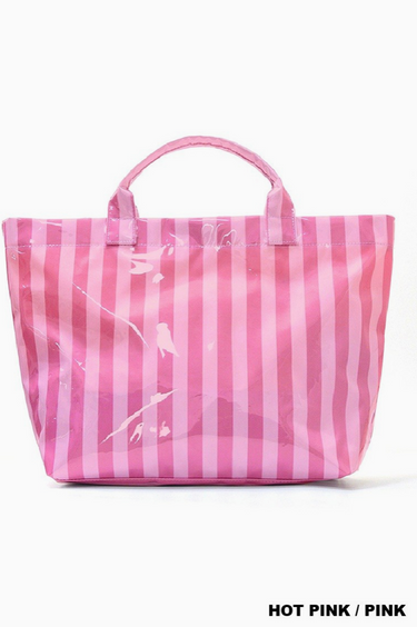 Striped Tote Bag - 5 Colors!
