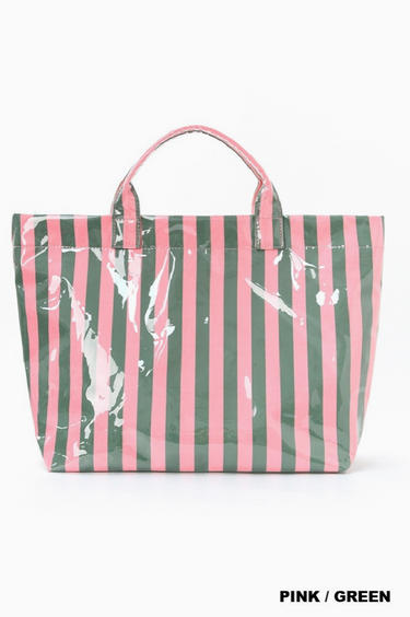 Striped Tote Bag - 5 Colors!