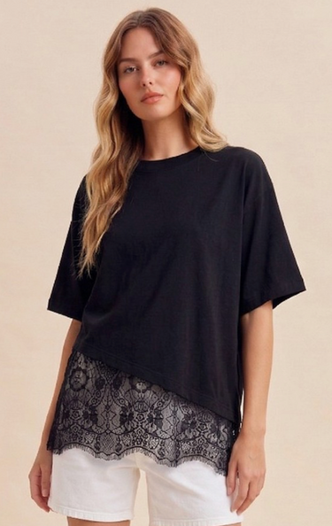 Pretty In Lace Top - 2 Colors!
