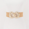 Great Things Faux Straw Elastic Belt - 2 Colors!