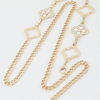 Bejeweled Clover Chain Belt - 2 Colors!
