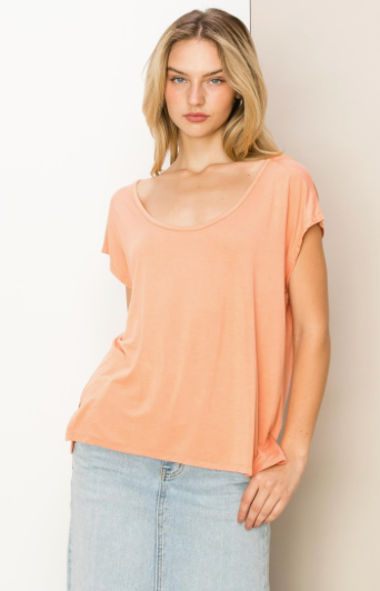Living The Life Basic Top - 2 Colors!