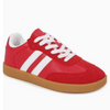 Lisa Stripe Sneakers - Red
