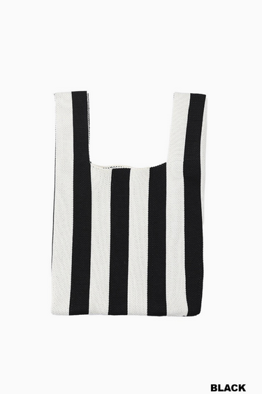 Striped Right Mini Tote Bag - 8 Colors!