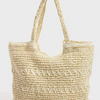 Lovely Straw Braided Tote Bag