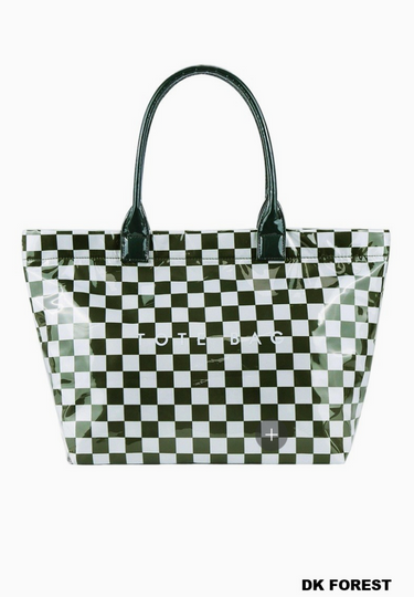 Check Me Out Checkered Tote Bag - 5 Colors!