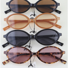 Retro Revival Oval Sunglasses - Multiple Colors!